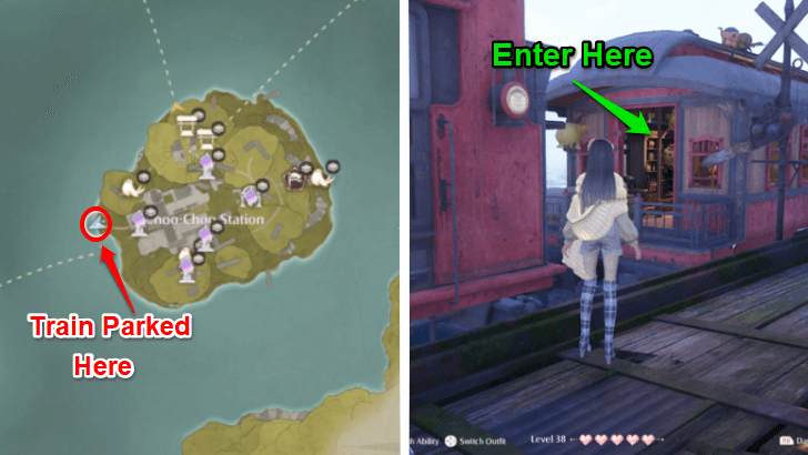 Infinity Nikki Ride the Choo-Choo Station