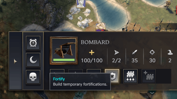 Build Temporary Fortifications