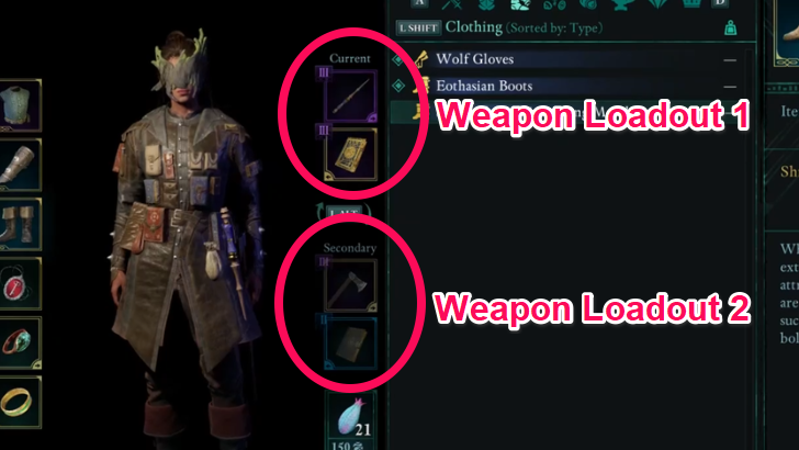 Weapon Loadout Inventory