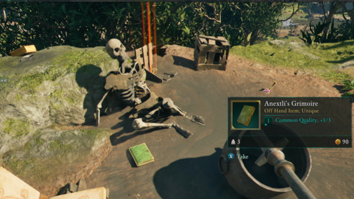 Avowed - Anextli’s Grimoire Location in Dawnshore