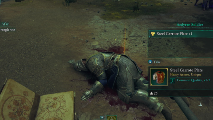 Avowed - Steel Garrote Plate Location in Dawnshore