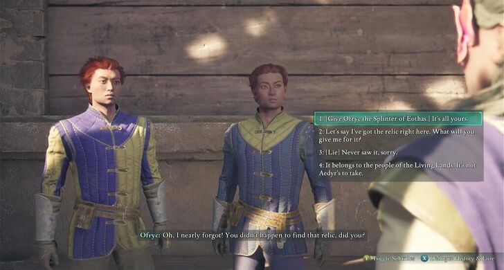 Avowed - Deliver Relic to Ofrye