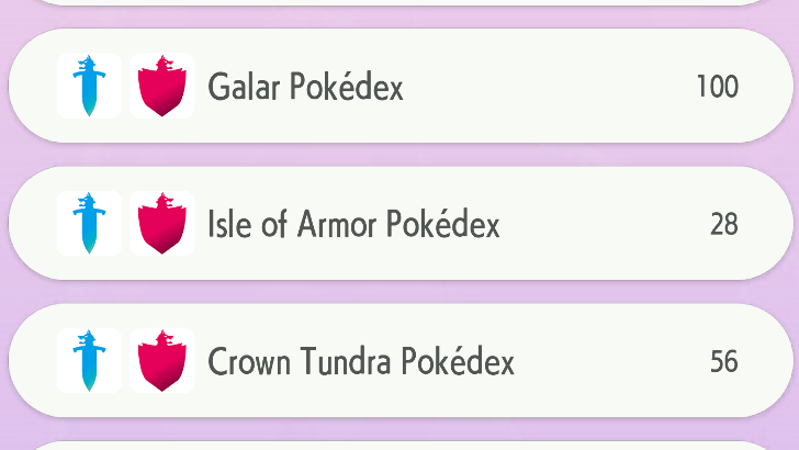 Pokemon SwSh - SwSh Pokedex