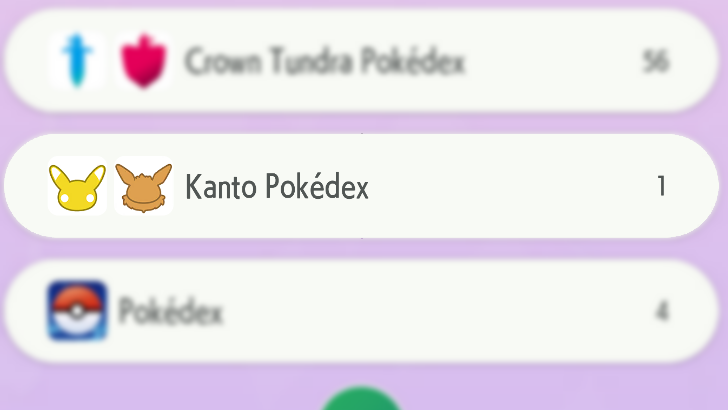 Pokemon SwSh - LGPE Pokedex