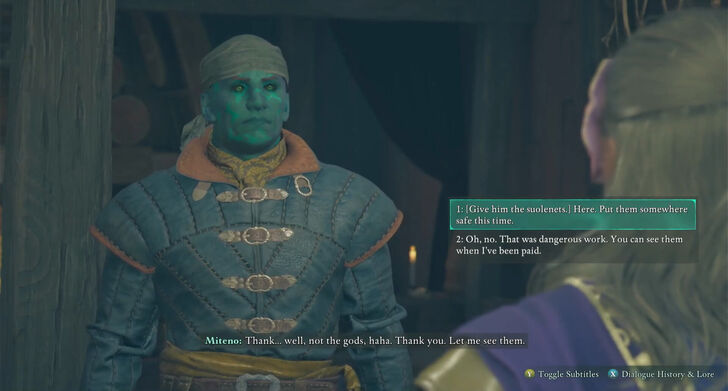 Avowed - Lost Suoles Reward Choice