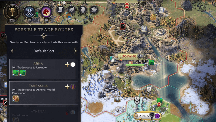 Create Trade Routes to Import Resources