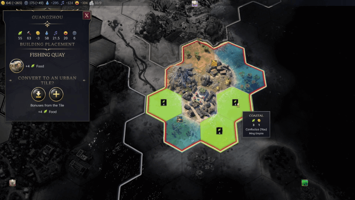 Instantly Build Fishing Quays