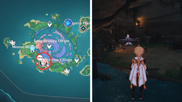Genshin - Kokomi Location 1