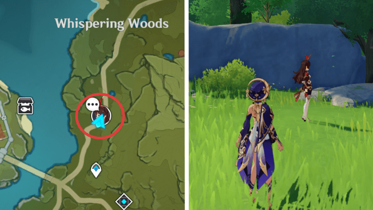 Genshin - Amber Location