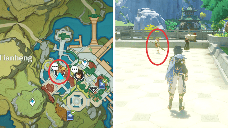 Genshin - Yaoyao Location