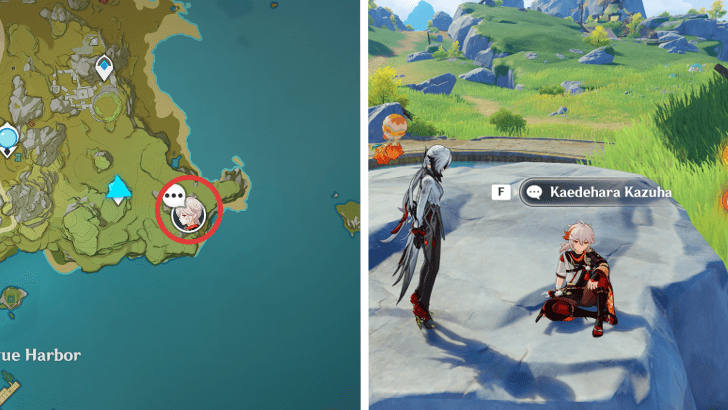 Genshin - Kazuha Location