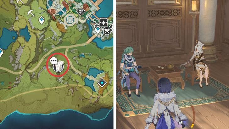 Genshin - Ningguang Location