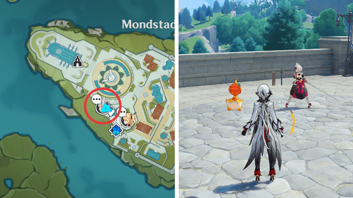 Genshin - Noelle Location