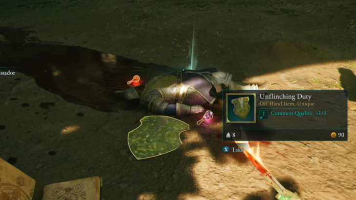 Avowed - Unflinching Duty Location in Dawnshore