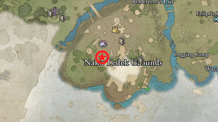 Earthy Aegis Treasure Map Location