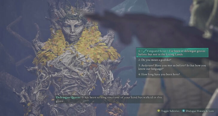 Avowed - Delemgan Queen Conversation