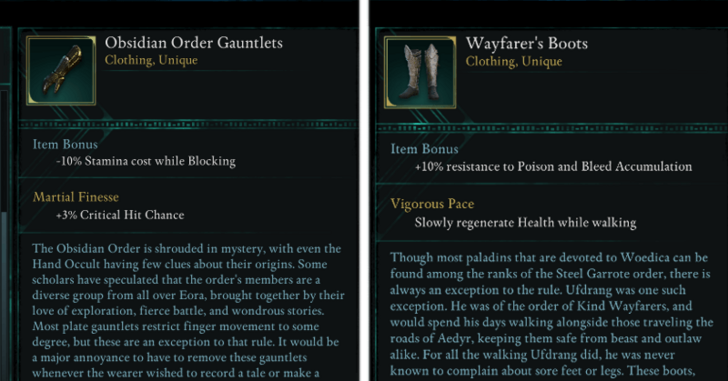 Avowed - Clothing Gloves and Boots