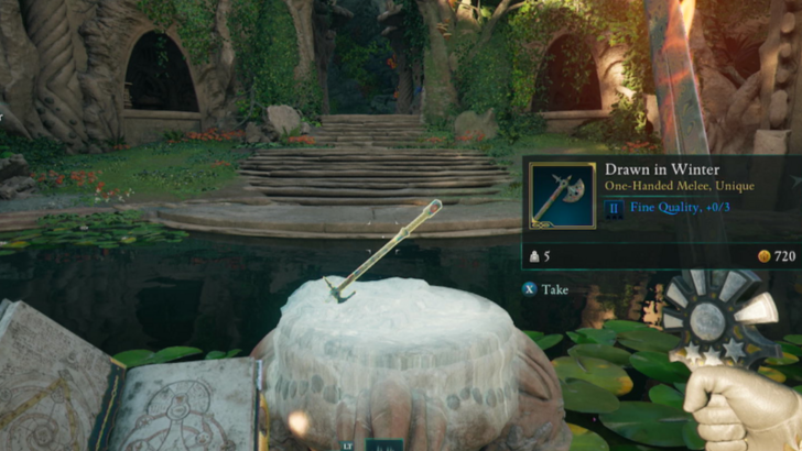 Avowed - Drawn in Winter Location in Dawnshore