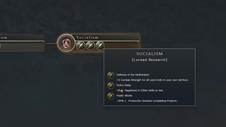 Socialism in the Communism tree