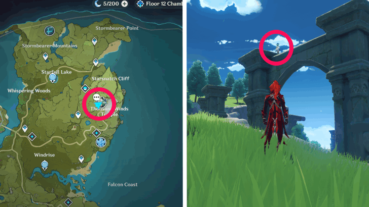 Genshin - Sucrose Location