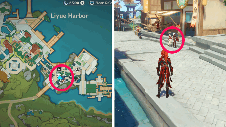 Genshin - Xiangling Location