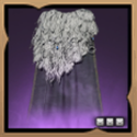 Silver Fur Decorated Cloak