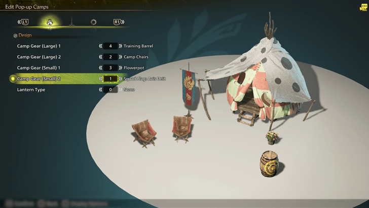 Used to Decorate Pop Up Camps