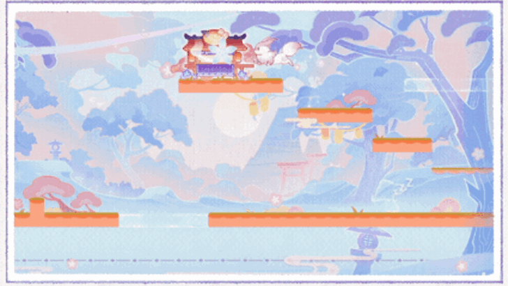 Guide the Fox in the Platforms