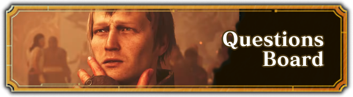 Monster Hunter Wilds - Questions Board