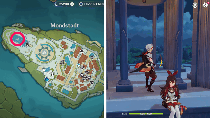 Genshin - Amber Location 2