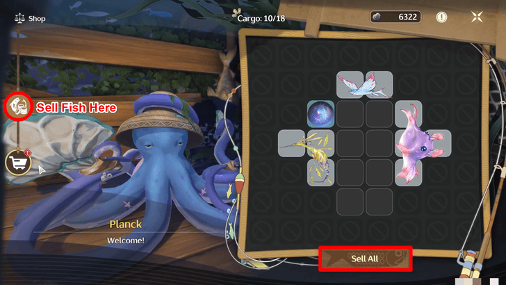 Wuthering Waves Old Man and the Whale Sell Fish to Earn Riccioli Fishery Coins