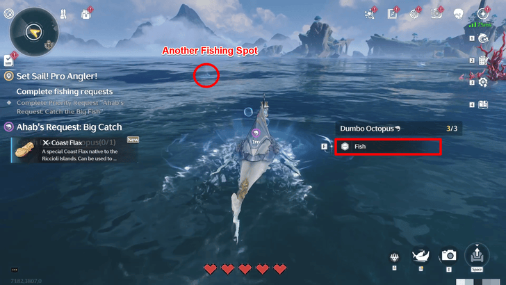 Wuthering Waves Old Man and the Whale Look For Fishing Spots