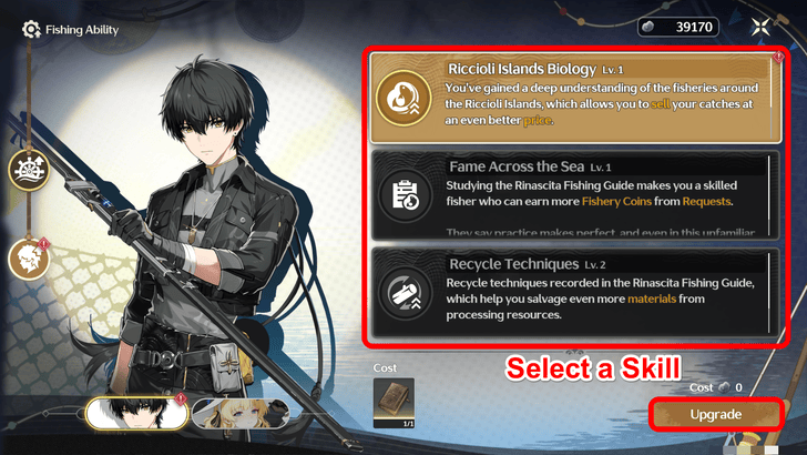 Wuthering Waves Old Man and the Whale Upgrade Character Skills