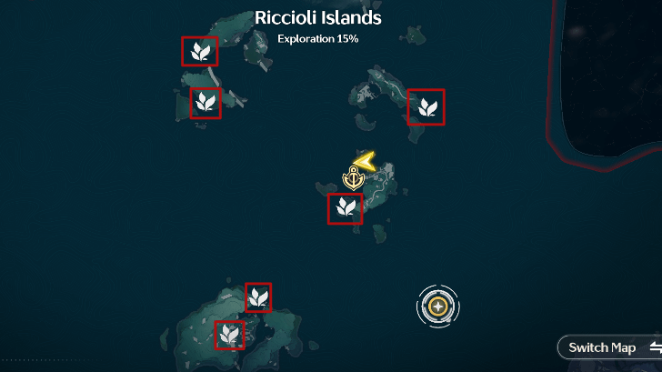 Treasure Spot Locations