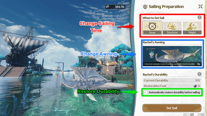 Wuthering Waves Old Man and the Whale Make Preparations to Sail