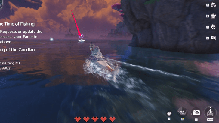 Catch one Bell-less Crab