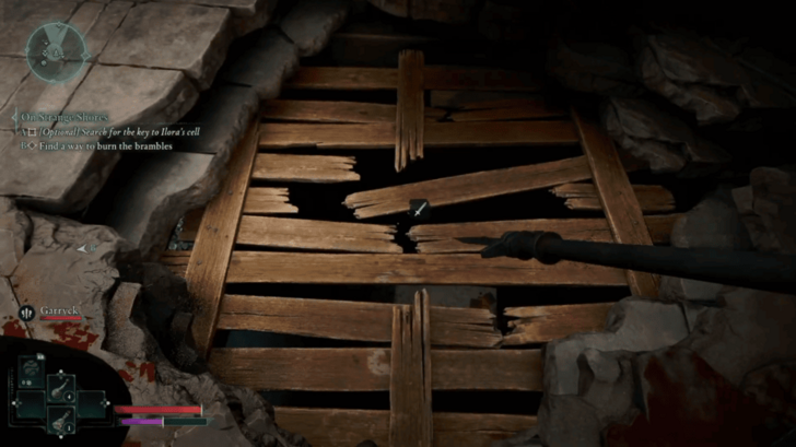 Break the Wooden Floor With Your Weapon