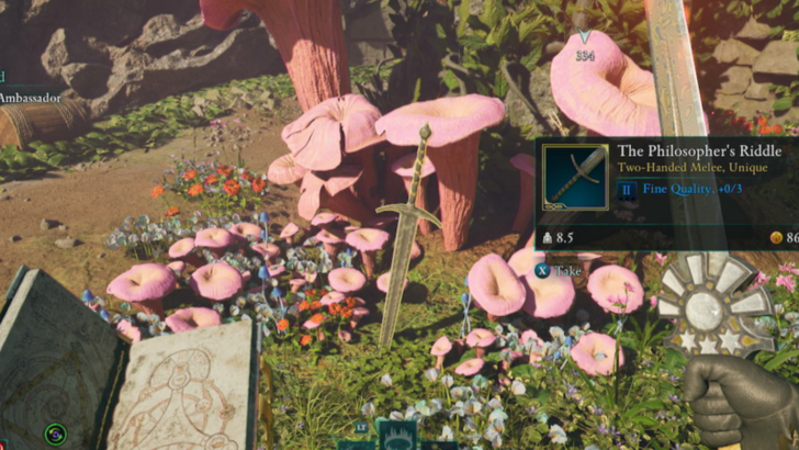 Avowed - The Philosopher’s Riddle Location in Dawnshore