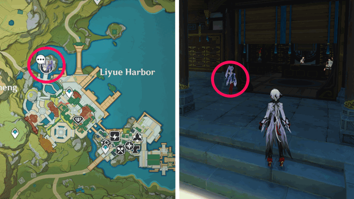 Genshin - Keqing Location