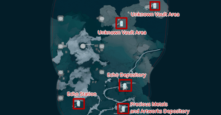 Resonance Beacon Locations