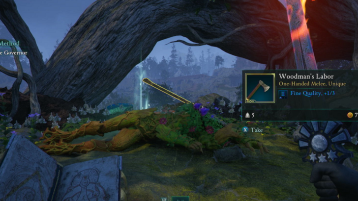 Avowed - Woodman’s Labor Location in Emerald Stair