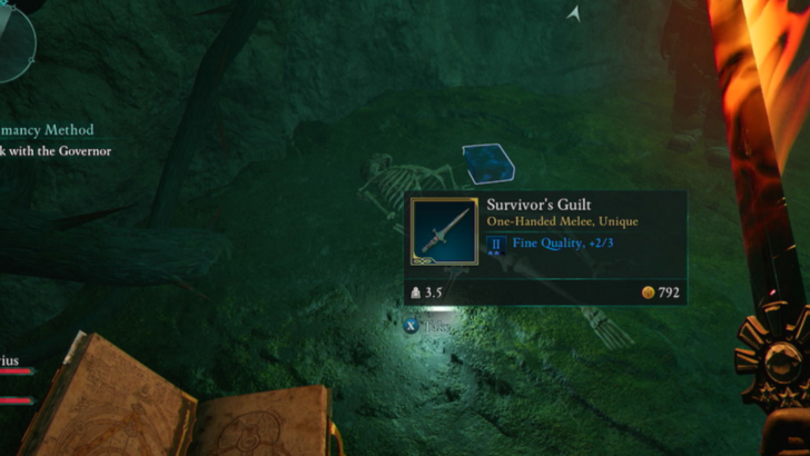 Avowed - Survivor’s Guilt Location in Emerald Stair