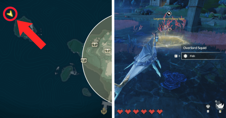 Overlord Squid Location