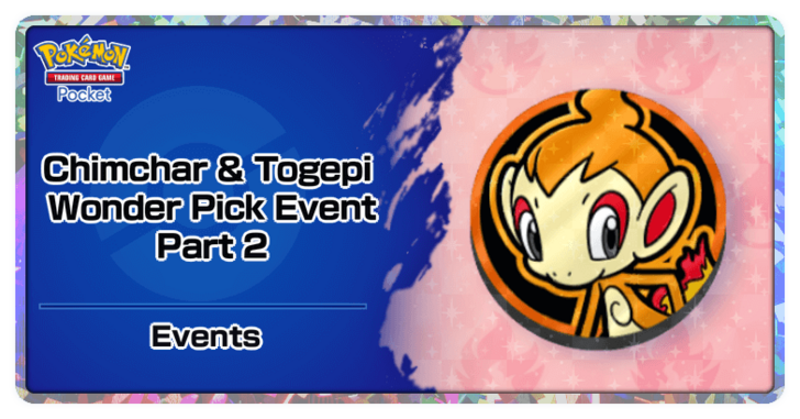Chimchar and Togepi Wonder Pick Event 2