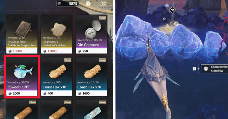 Blocked by Rocks, get Sweet Puff