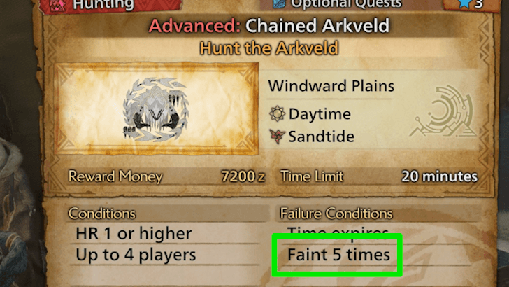 Increased Faint Allowance