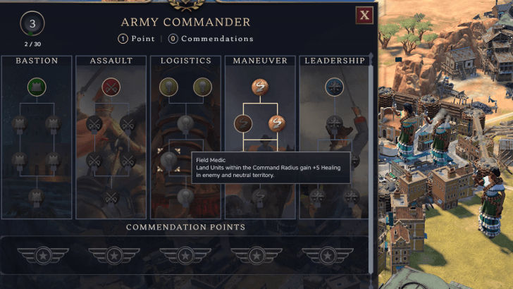 Field Medic Commander promotion