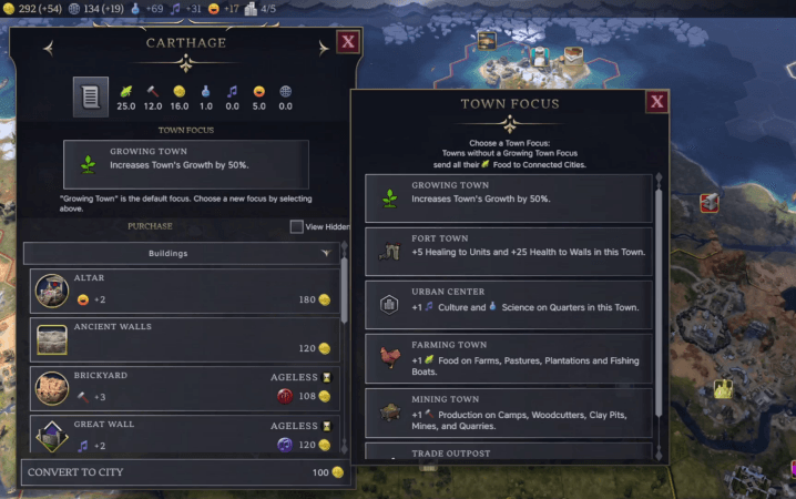 Choose the Best Town Focus