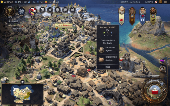 Place Warehouses Near Palace or Town Hall