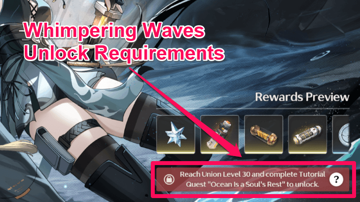 Whimpering Wastes Unlock Conditions